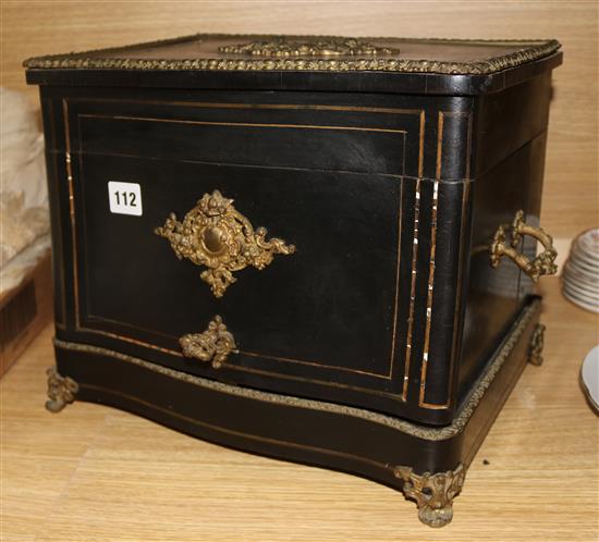Brass mounted tantalus